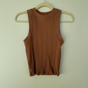 Zara High Neck Tank